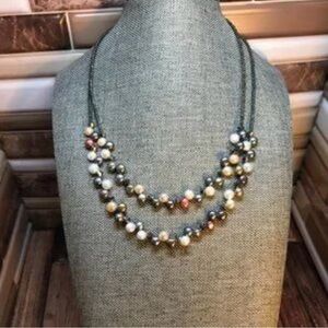 Lia Sophia Pearl Necklce